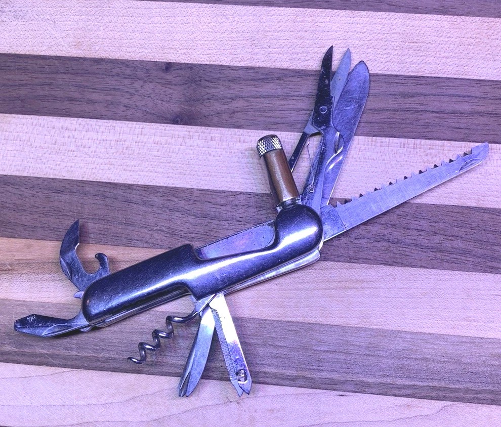 Grey Multi-Tool 11-In-One