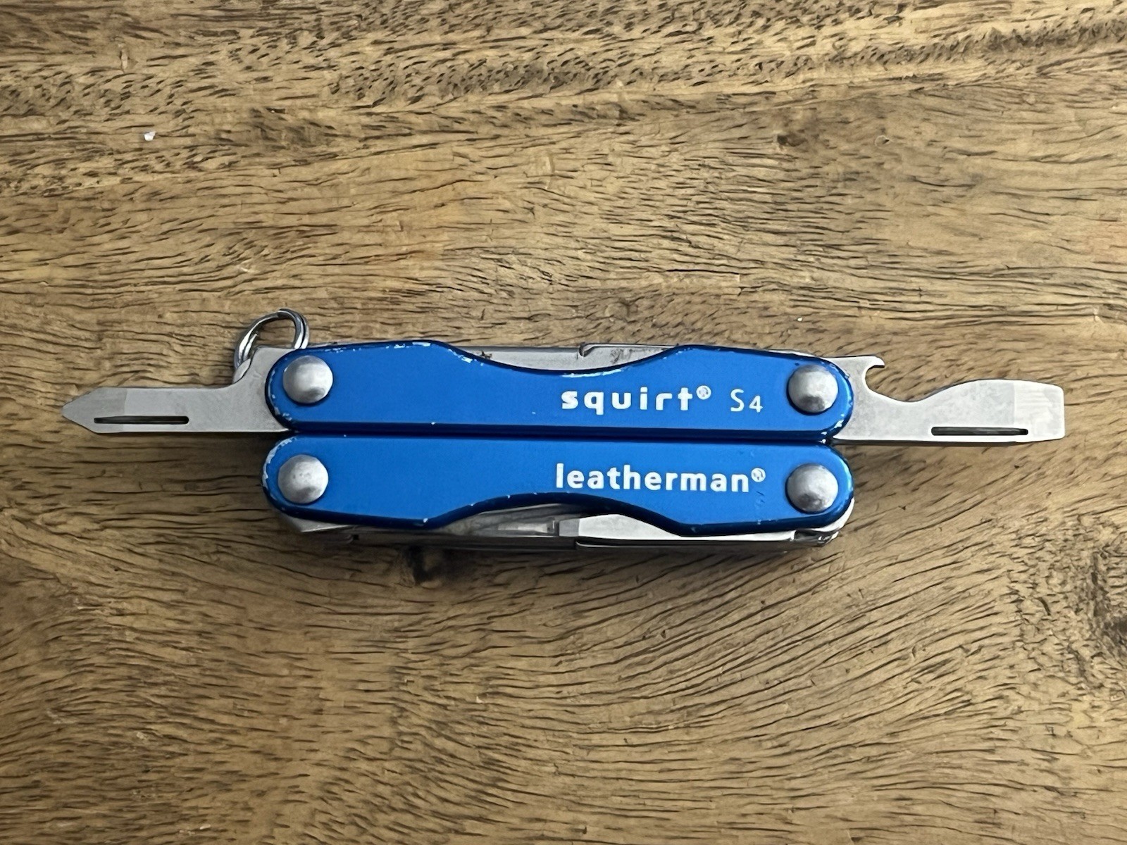 Retired Leatherman Squirt S4 Scissors Knife Solid! NICE! DISCONTINUED