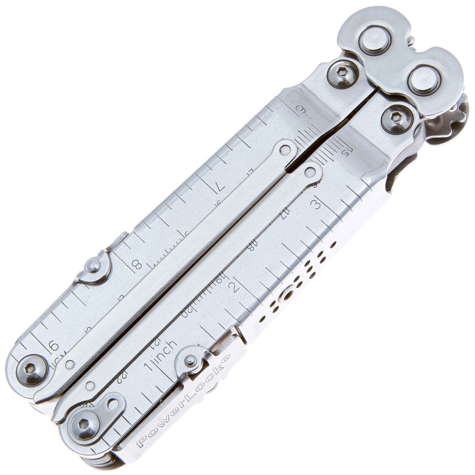 SOG S60-1s Powerlock Satin, Leather Case