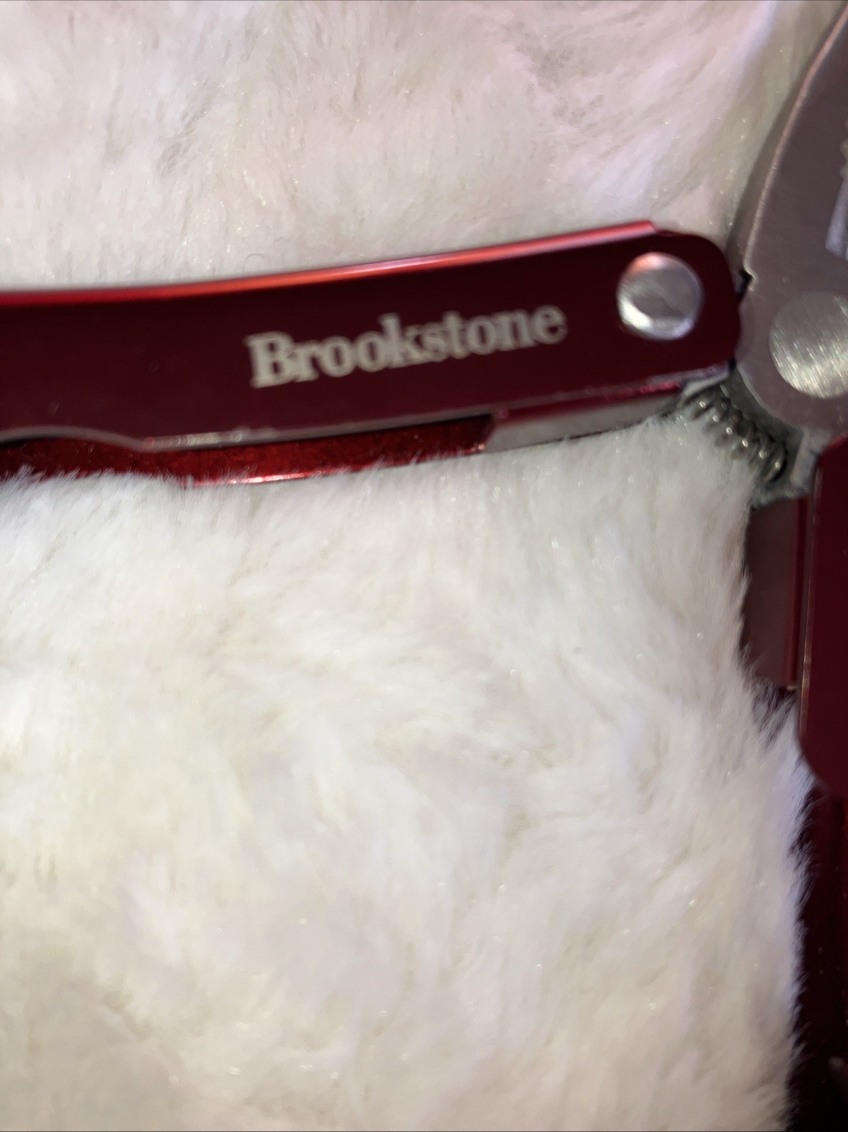 Brookstone Pocket Knife Multi 5 Function Tool Compact Mini Pliers