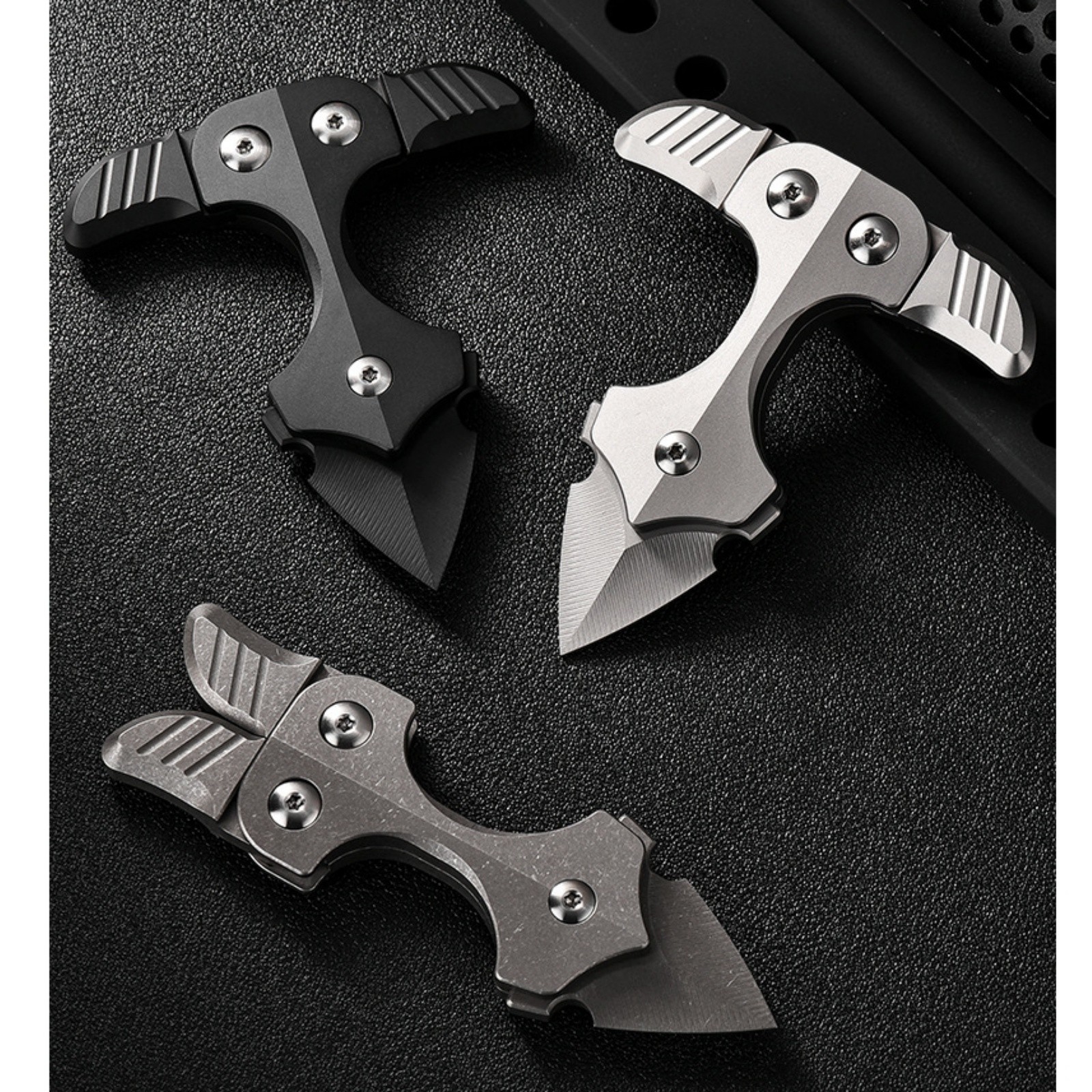 Titanium Alloy EDC Multi-Tool Pry Bar with Sheath Outdoor Camping Gear A++++