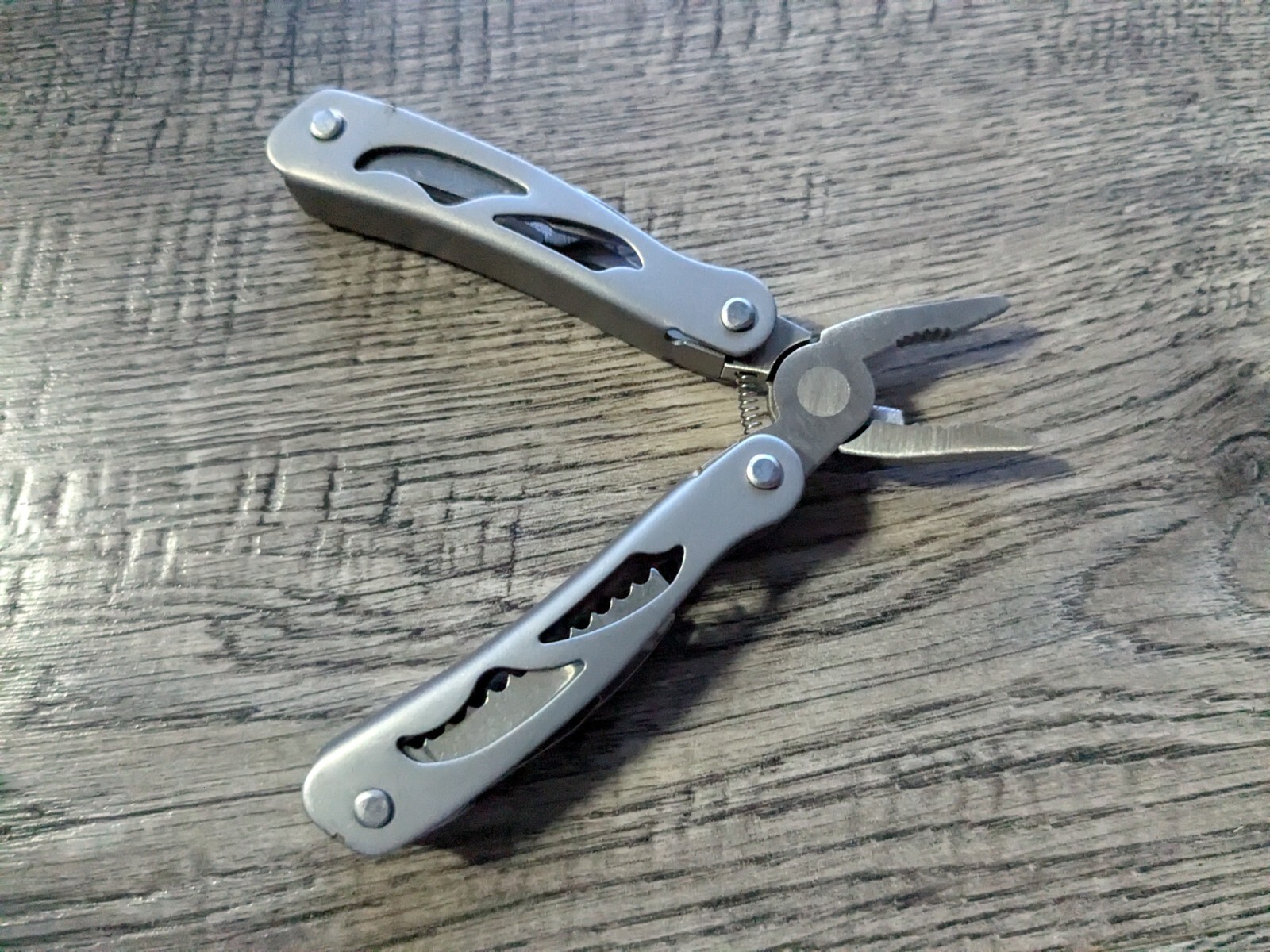 Sheffield Mini Multi Tool 9 in 1 with Sheath Knife Pliers Saw Screwdriver