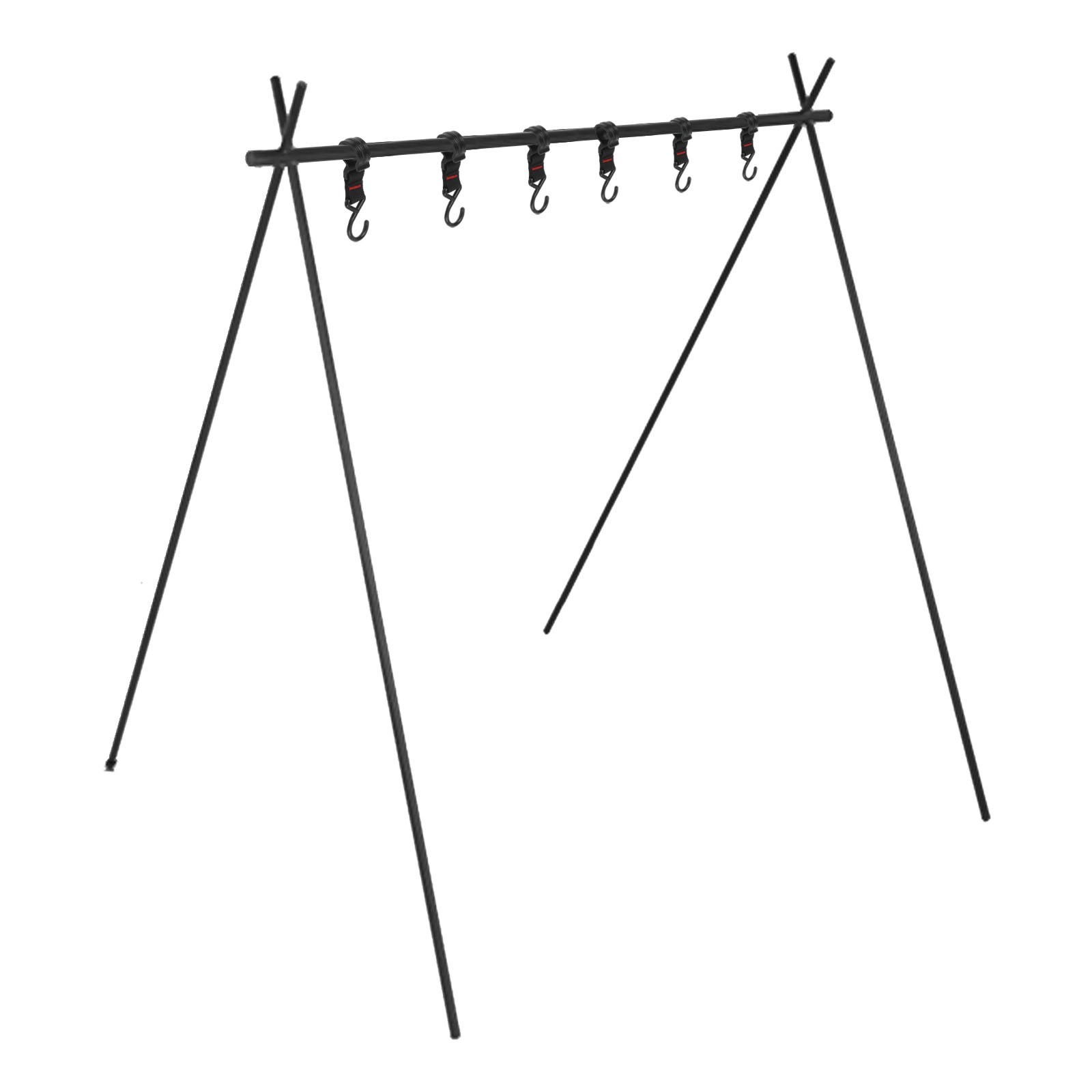 Heavy-Duty Outdoor Camping Triangular Hanging Rack – Easy Setup & Compact