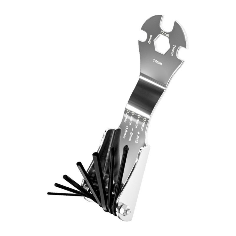 11 in 1 Repair Tool Folding Multifunction Multiple Repair Tool Kit Carbon Steel