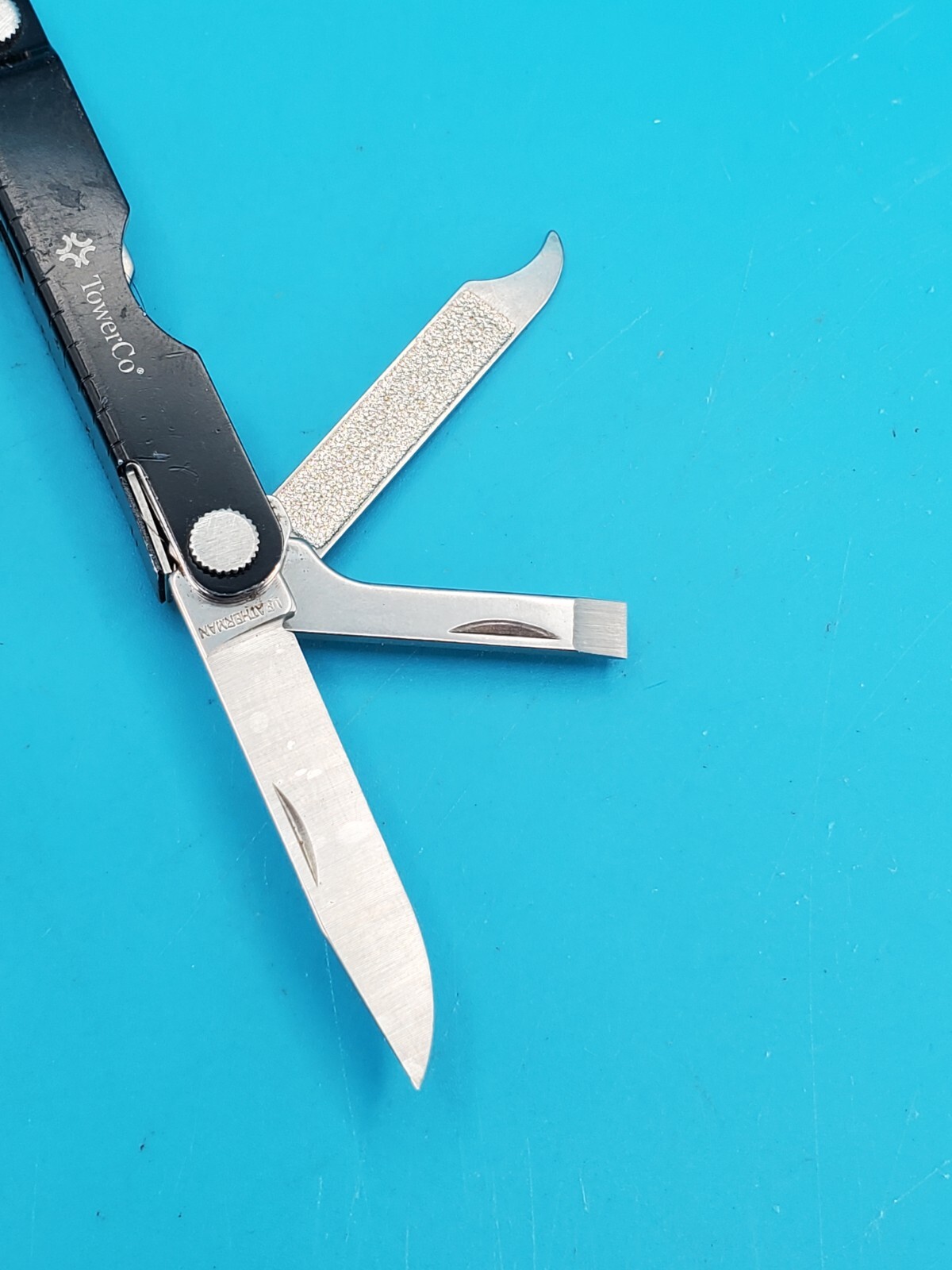 Leatherman Micra Multi-Tool, Knife, Scissors, Key Ring, Black! TOWERCO