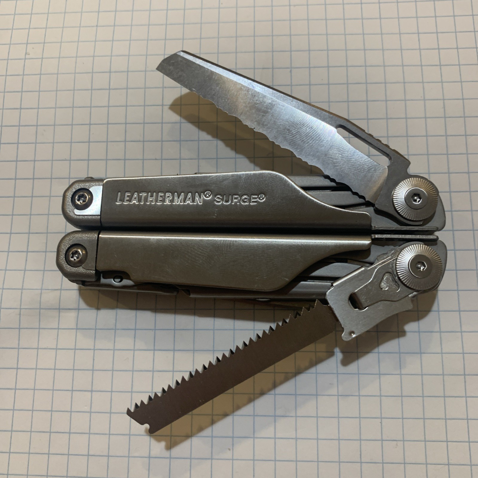 Leatherman Surge Multi-Tool Stainless Steel – Near Mint (e)