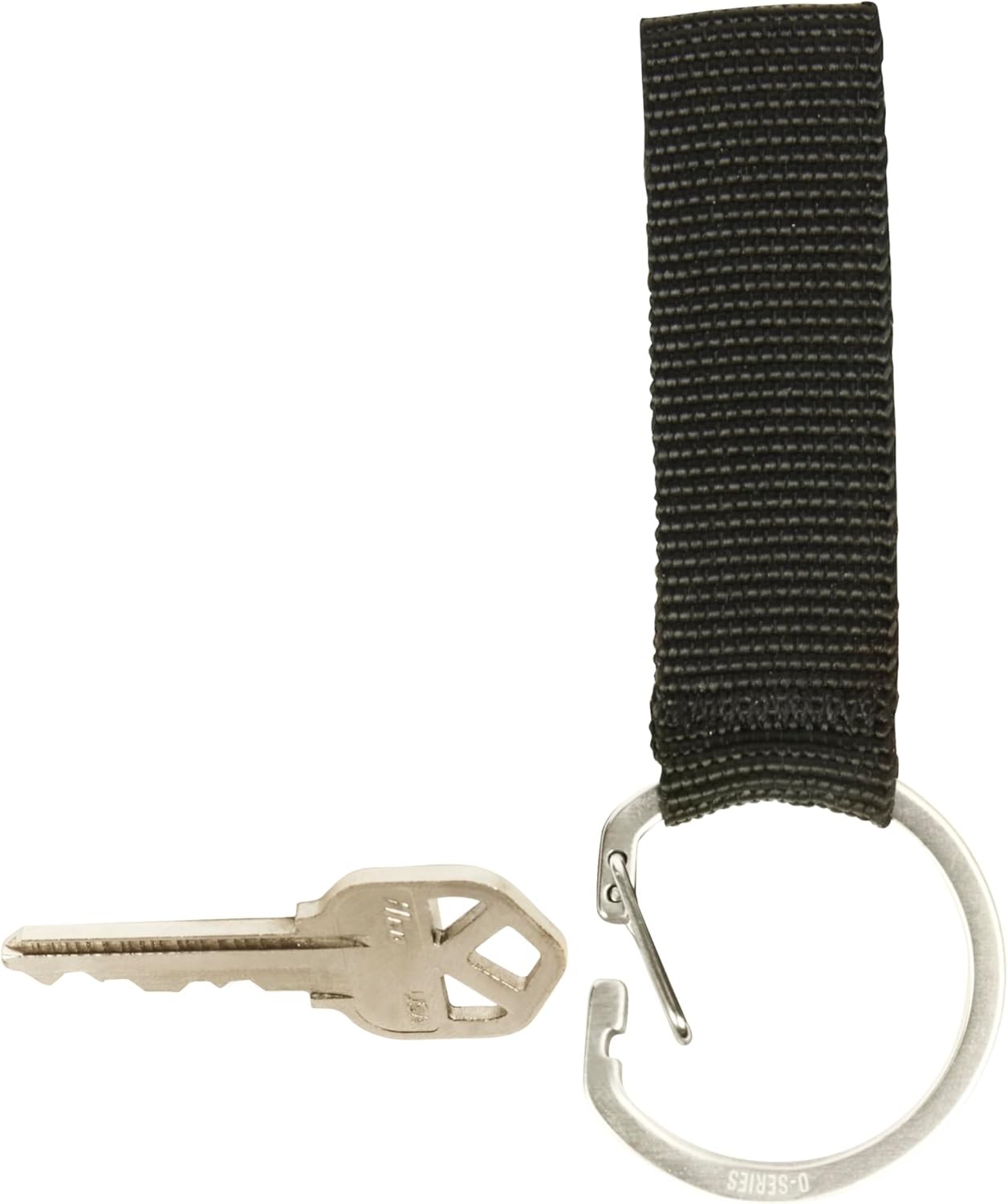 Nite Ize O-Series Keychain Lanyard with Stainless Steel Ring Alternative