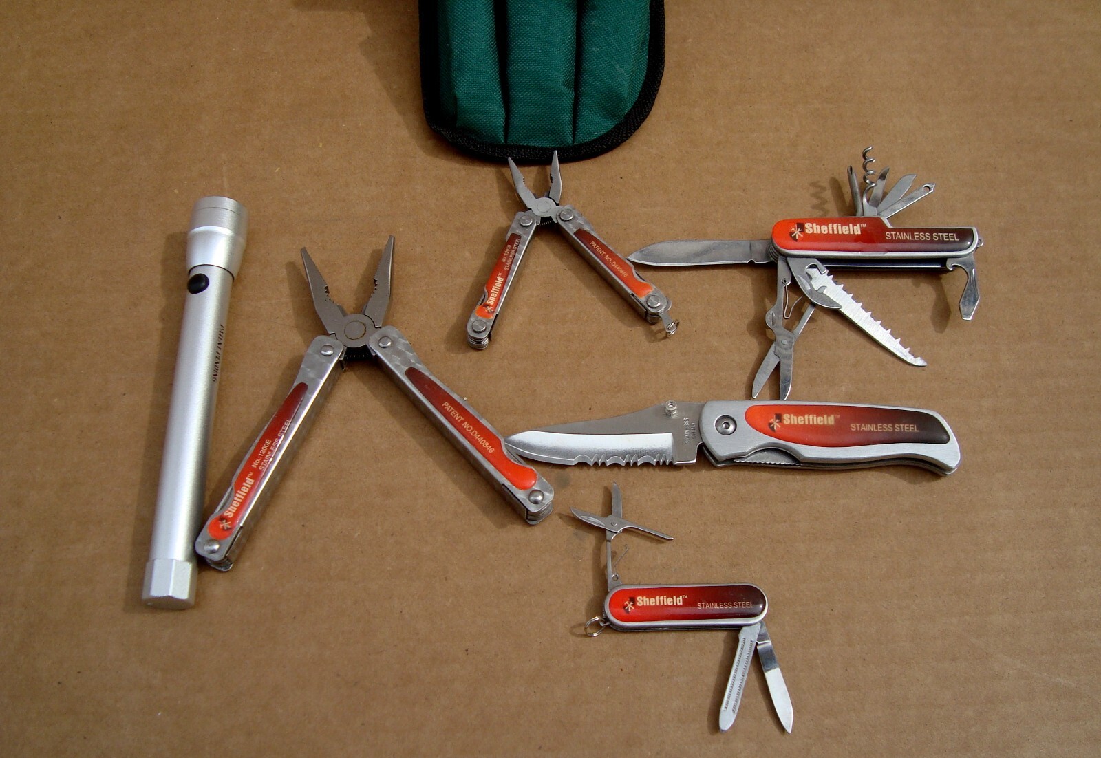 SHEFFIELD 6 Piece Multi Function Tool Kit