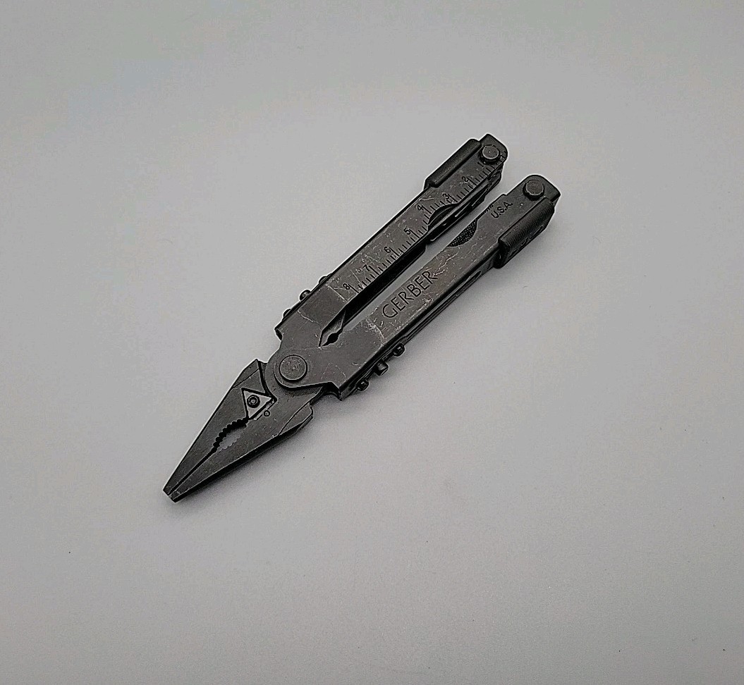 Gerber Multiplier MP600 Multi-Tool – Black – Needle Nose Carbide Cutter Pliers