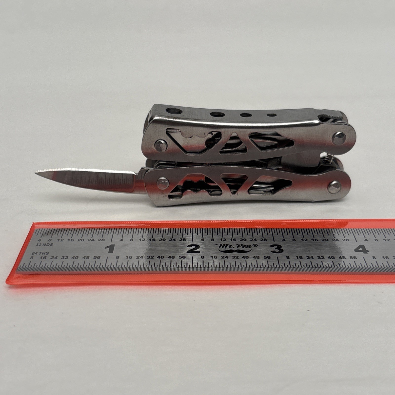 Steel Plier Multi-Tool 10 in 1 Unbranded Silver Hunt Camp Fish Car Boat Tool box