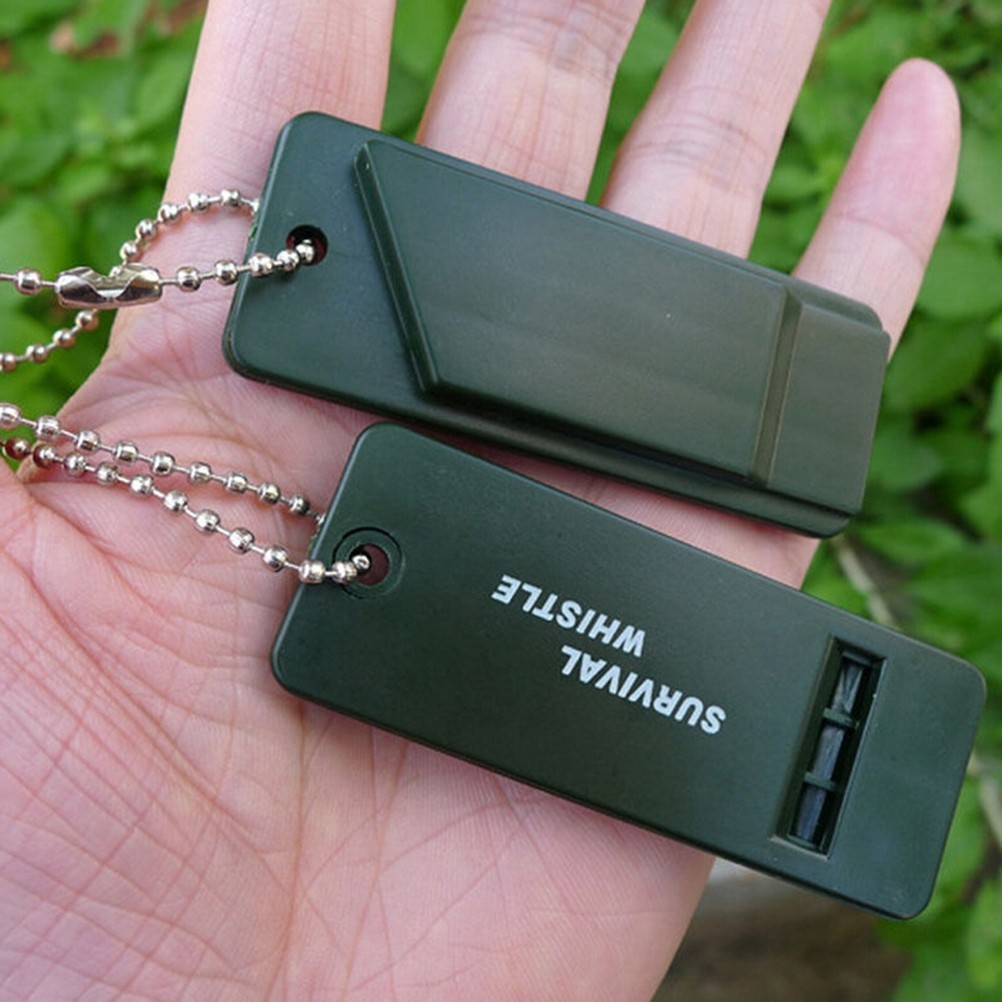 Silbato de Supervivencia Multi-audio portátil para Exteriores de 10 piezas