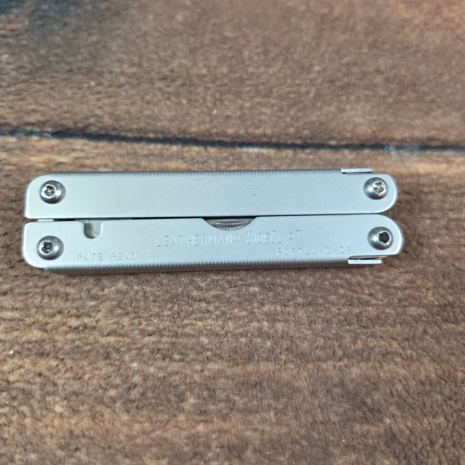 Leatherman Sideclip Multi-Tool Mens OS Silver Good Vintage Pocket Clip USA