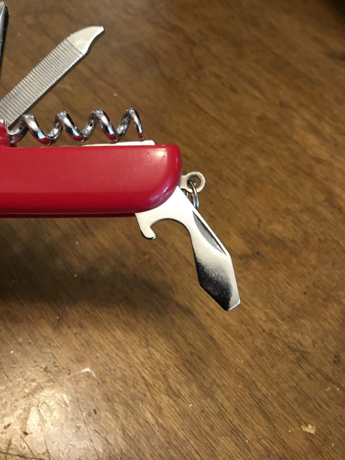 Rostfrei Red Pocket Knife Stainless Scissors Toothpick Lithonia Lighting 3.5”