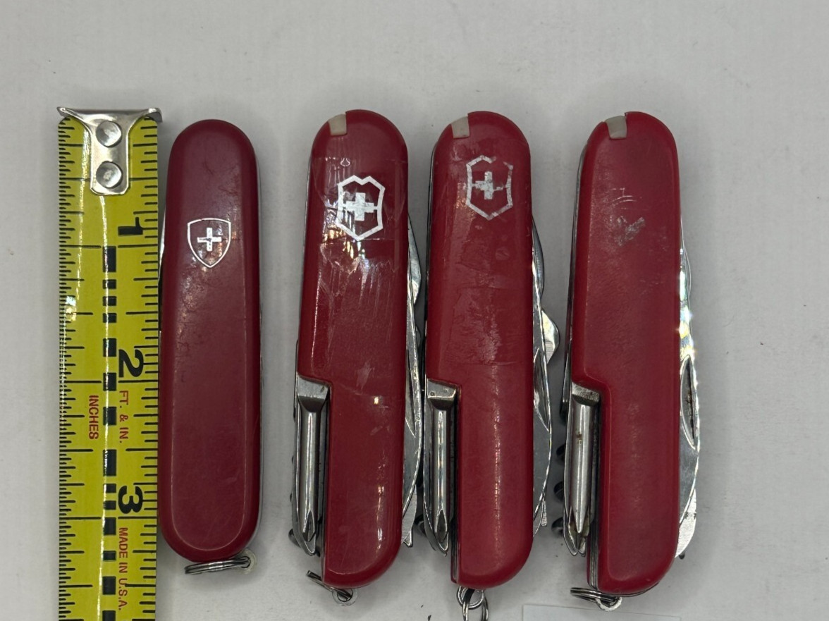 Superior Multi-Tool Pocket Knife Multi-Purpose with 8 Functions in Box LOT OF 4