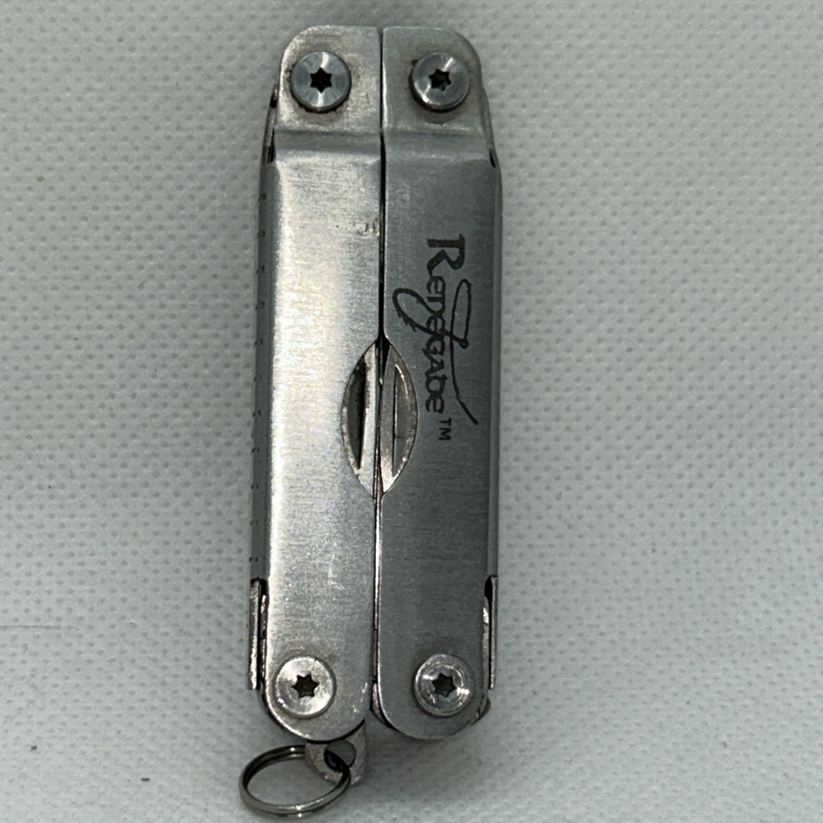 Renegade Multi-Tool Stainless Steel Extra Thin Pliers Ruler Fishing Camping EDC