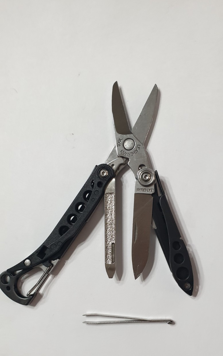 🔥🔥 Leatherman Style CS RARE Full Black Body Retired Collectable Keychain