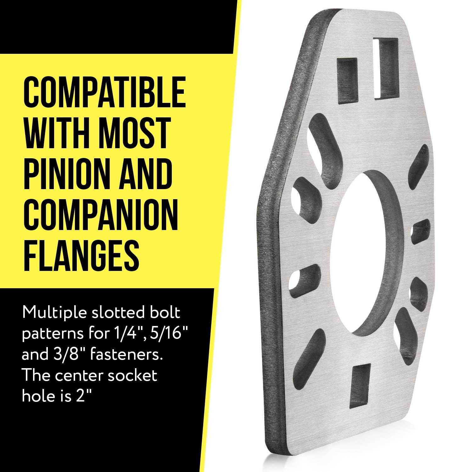 Mission Automotive Pinion Flange Holding Tool – Stainless Steel, Silver Powde…