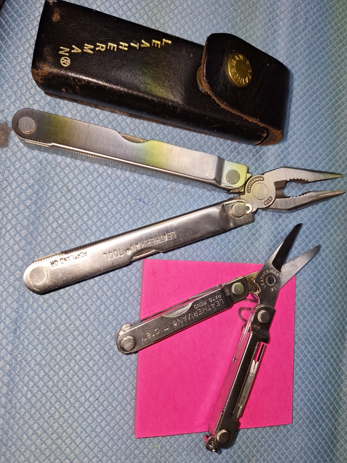 1 LEATHERMAN ORIGINAL PST Multi Tool DATE 97 BONUS MICRA NICE LOT 900