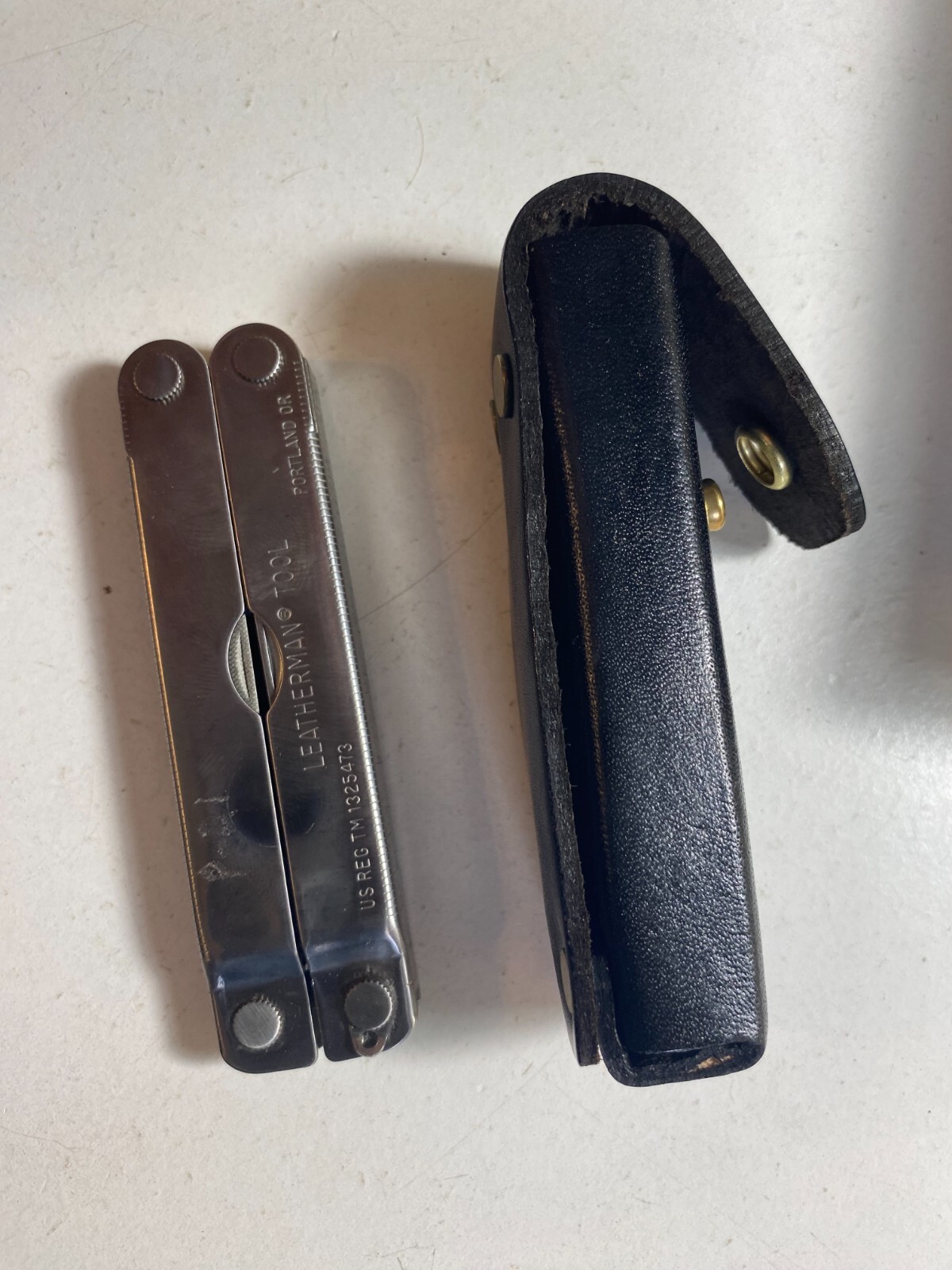 Vintage 1994 Leatherman Multi Tool Super Tool W/Box Original Case Gently Used