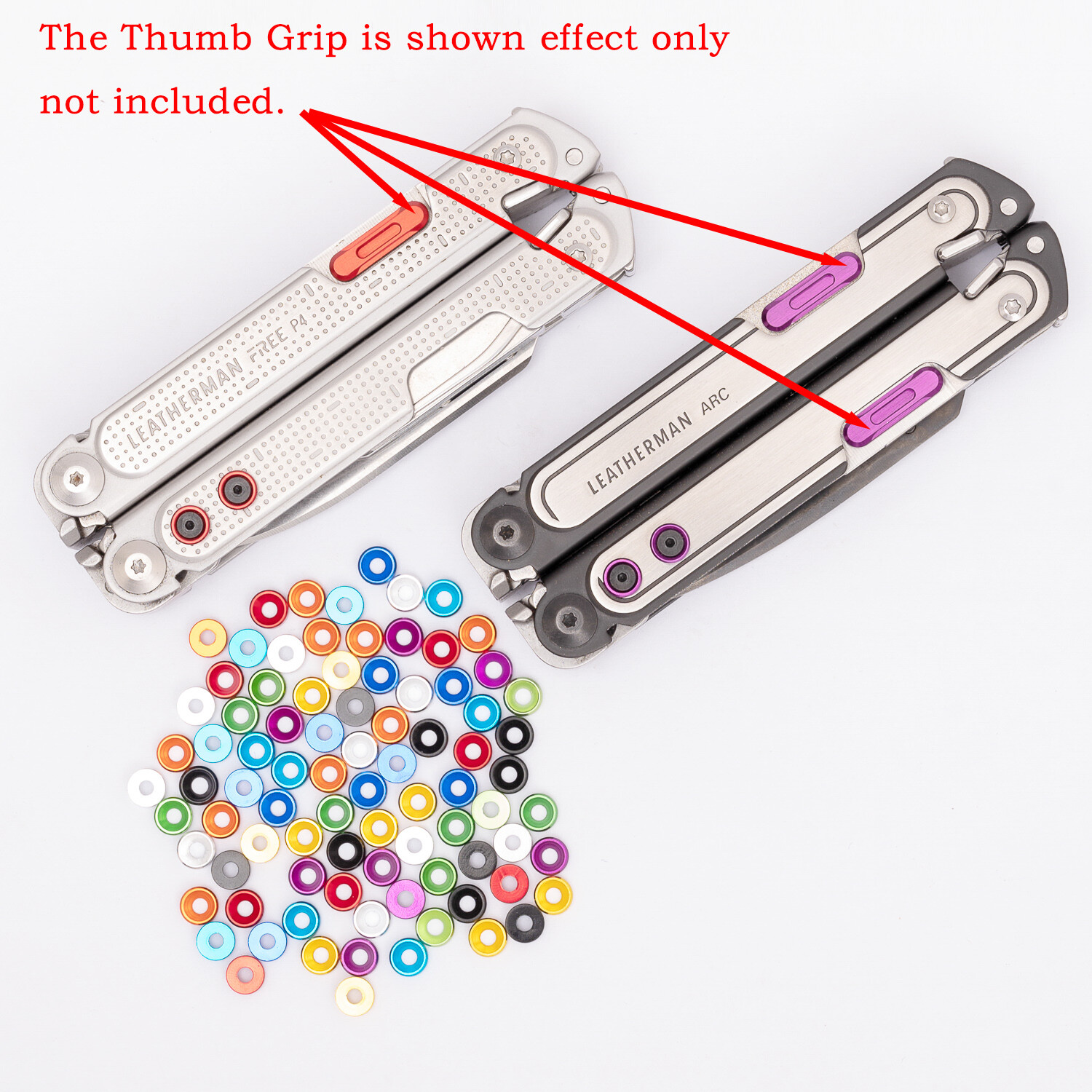 For Leatherman Free P2 P4 ARC Aluminum alloy CNC DIY Accessories Decorative