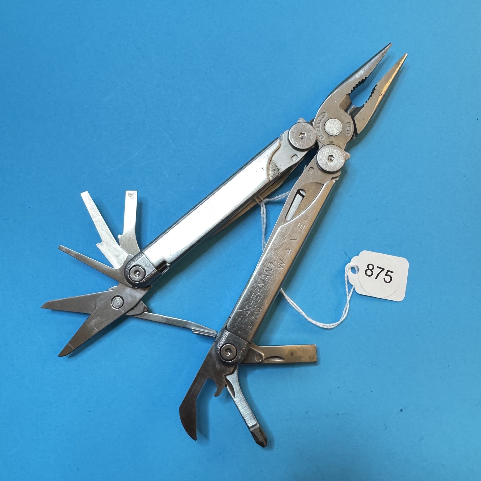 Leatherman Wave Multi Tool Multifunction Pocket Knife #875