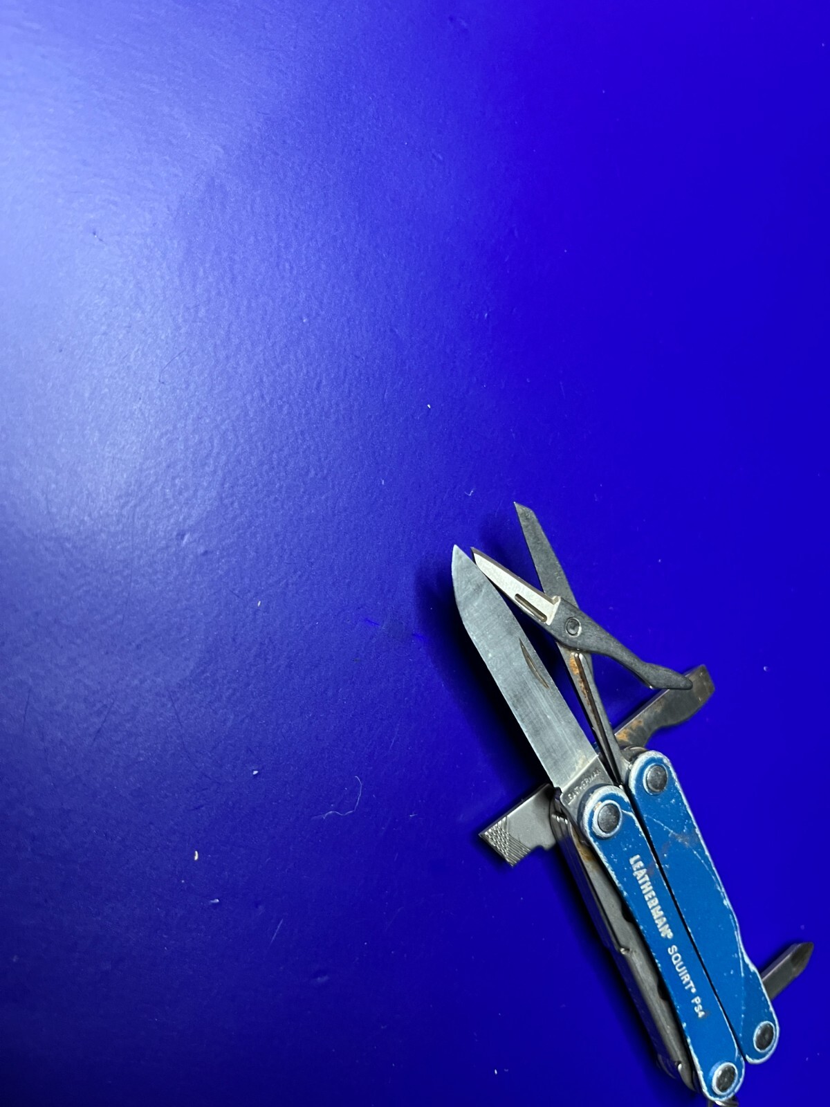 Leatherman Squirt PS4 Multi Tool, Knife, Pliers – Blue