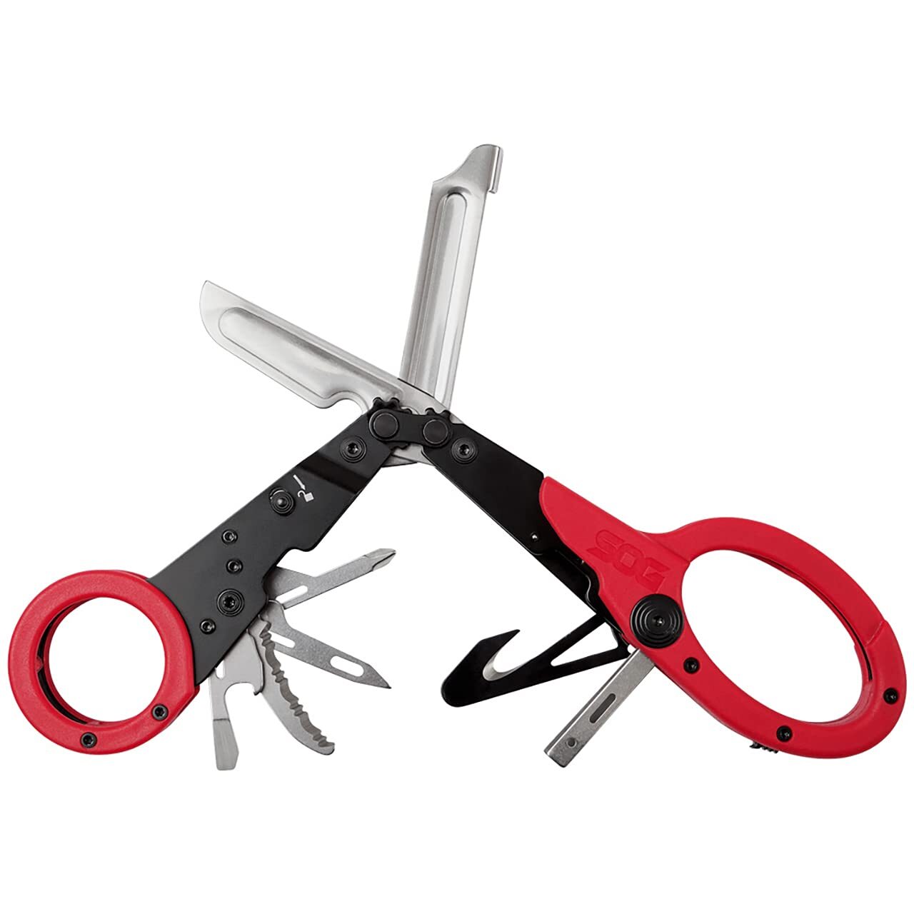 New SOG Parashears Multi Tool Red 23-125-02-43