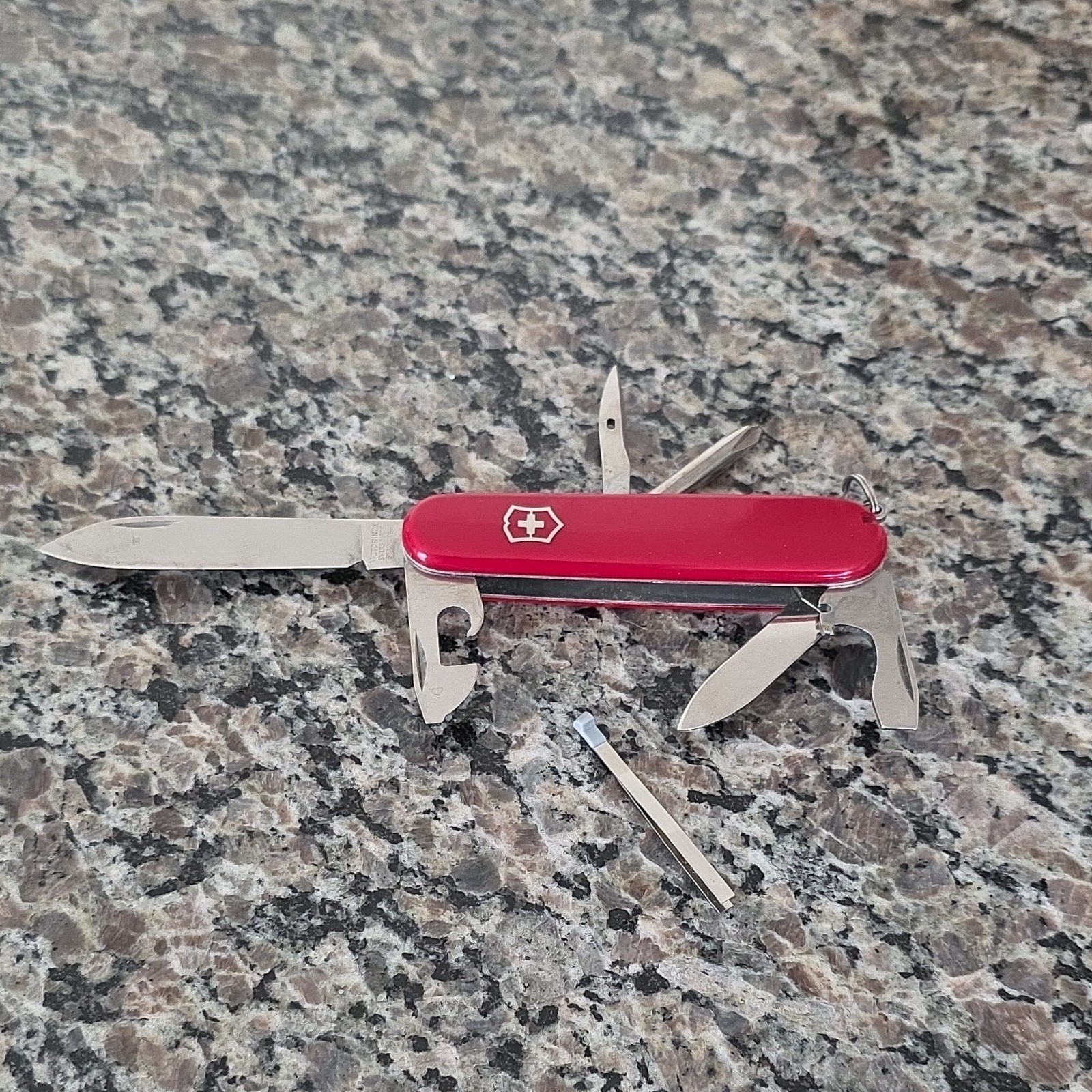 Victorinox Red Multi-Tool Knife 7 Functions Stainless Steel Lightweight