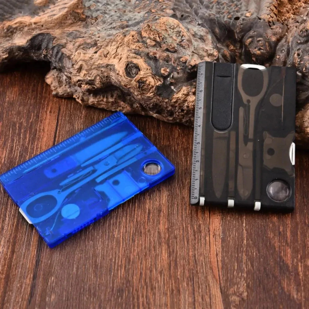 12 in 1 Ultra Thin Multi Tool Card Durable Outdoor EDC Multipurpose Gadget