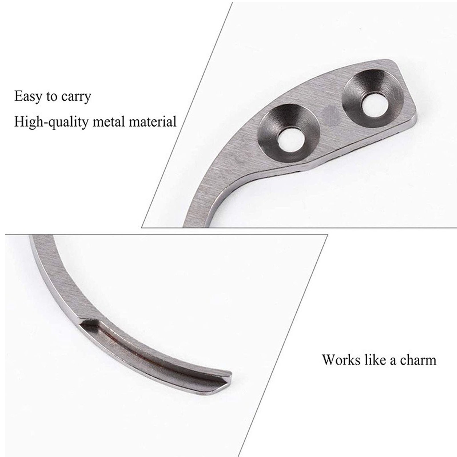 4PCS Stainless Steel Disassembly Tool Efficient Nail Release Tool For DIY NEW