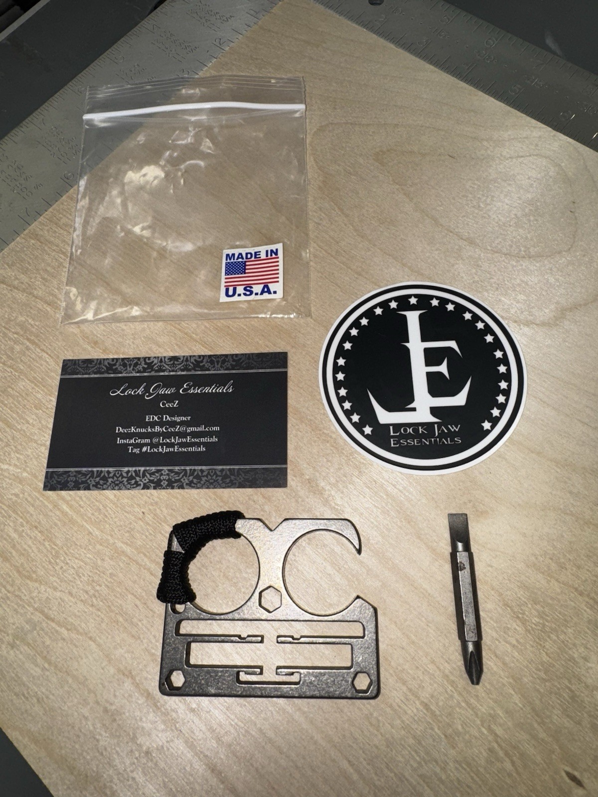 Lock Jaw Essentials Tools – Lock Jaw Compact In Stainless Steel 1/4