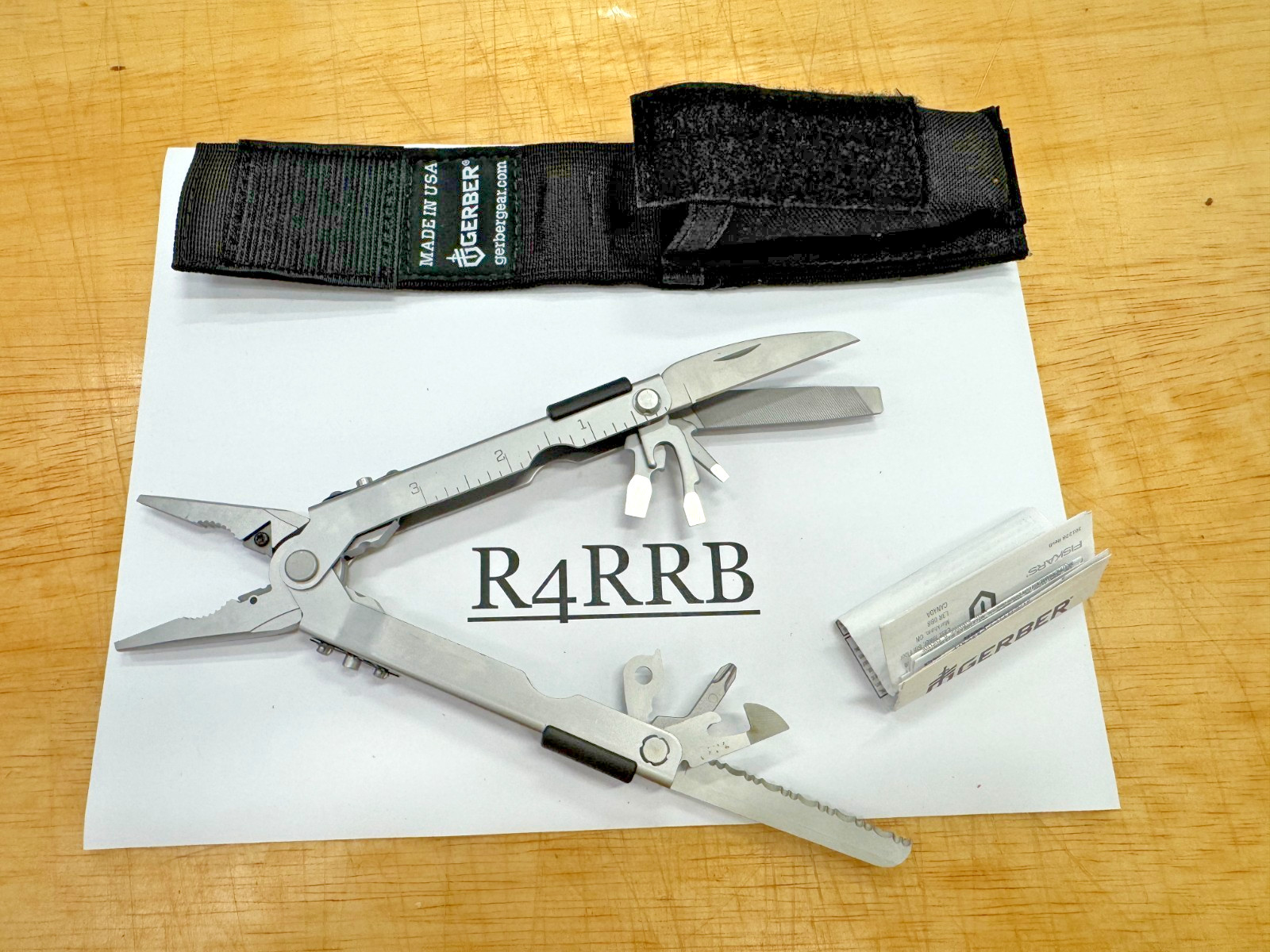 Gerber Tools USA Stainless Steel Needle Nose Multiplier Multi-Tool MP600 NEW