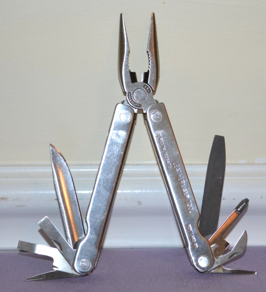 Vintage Leatherman Tool Multi-Tool Pocket Survival Tool Knife USA – New Other