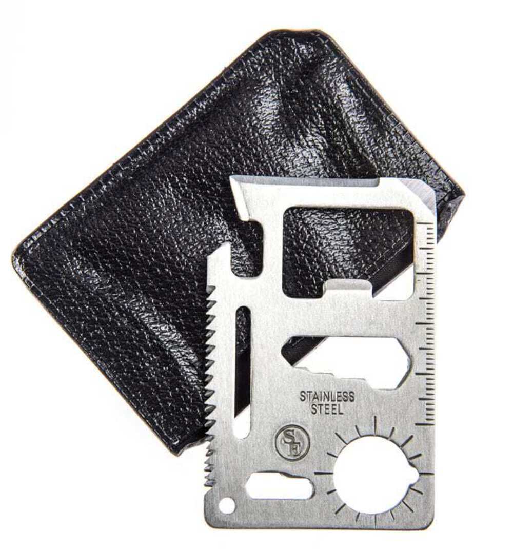 11-IN-1 Multi-Functional Survival Tool W/Plastic Sleeve