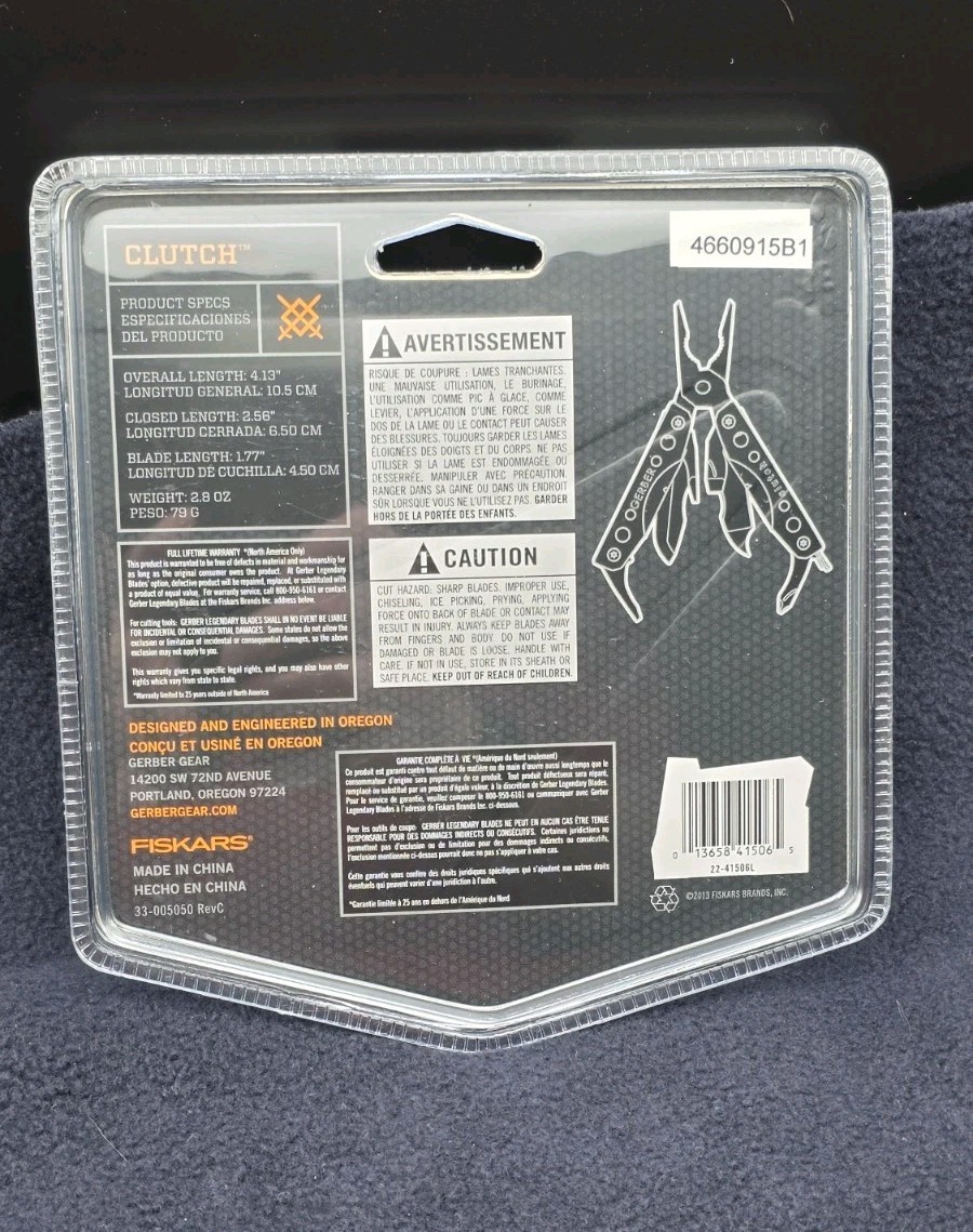 Gerber Essentials Vise 9 Tool Multi-Tool