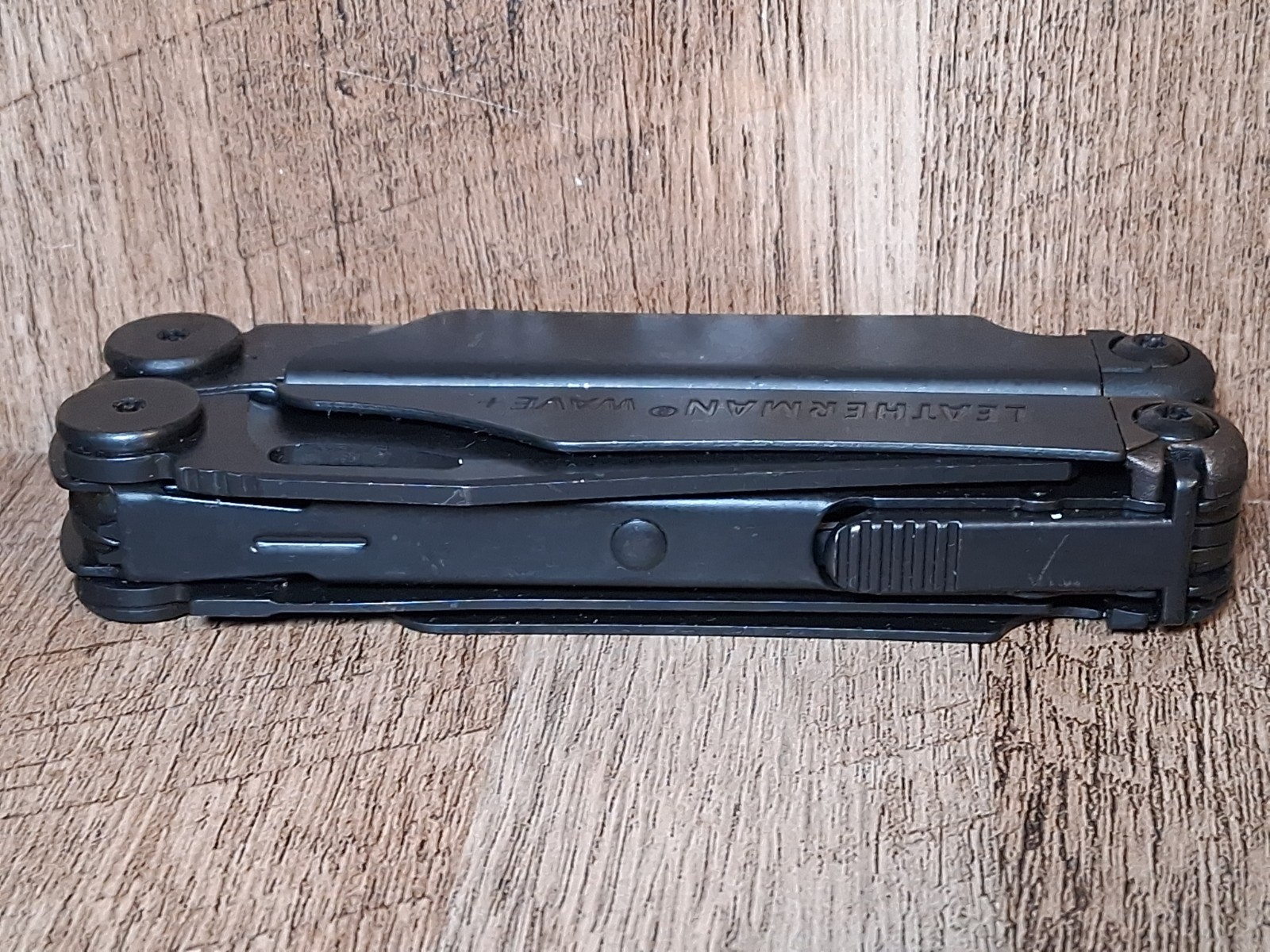 Retired LEATHERMAN Wave Plus + Multi-Tool BLACK OXIDE (Display Model, Unused)