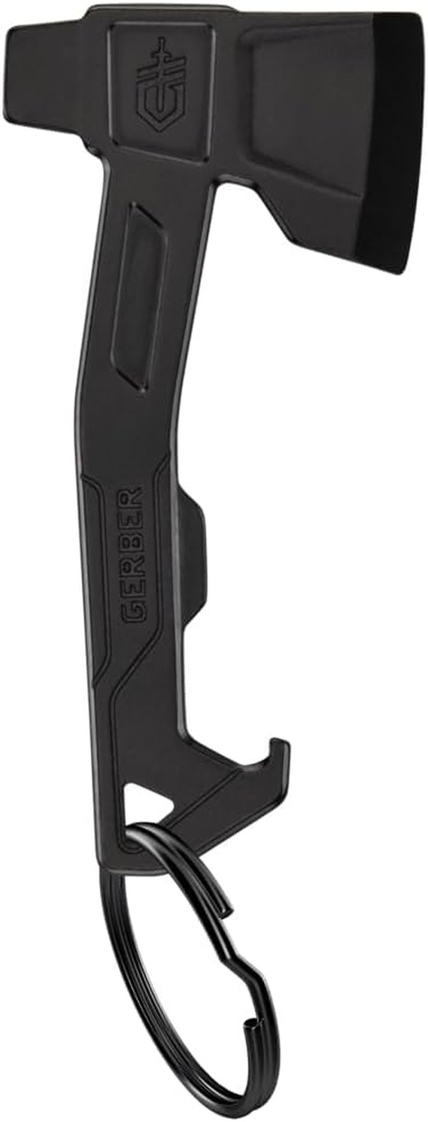 Gerber Gear Hatchet Keychain 3-In-1 Multitool, Clips to Pocket or Keychain with