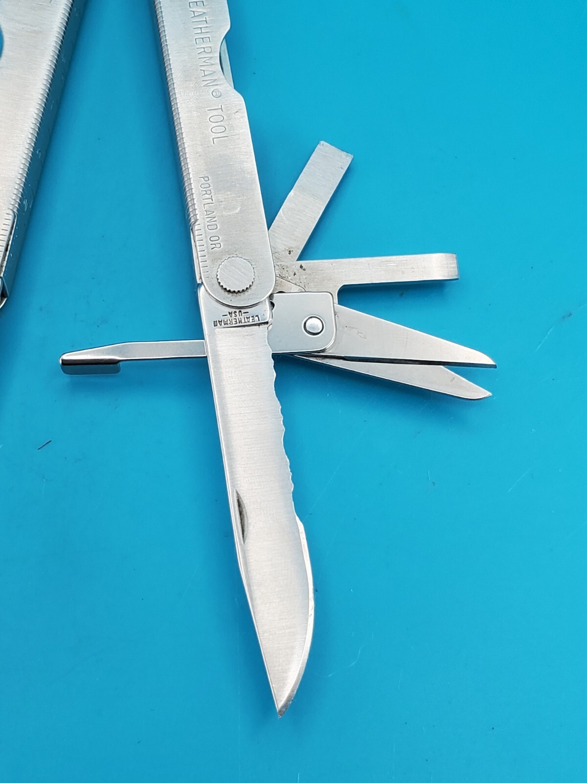 Leatherman PST 2 Multi Tool! 05/97 date stamp! With Sheath! J. LOUCKS