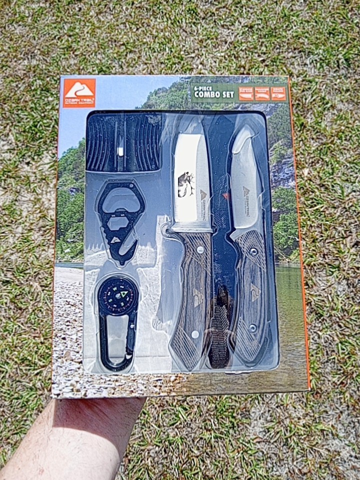 Lot of 3 Ozark Trail 6 Piece Combo Knife 🔪 Sets! Knives And More!