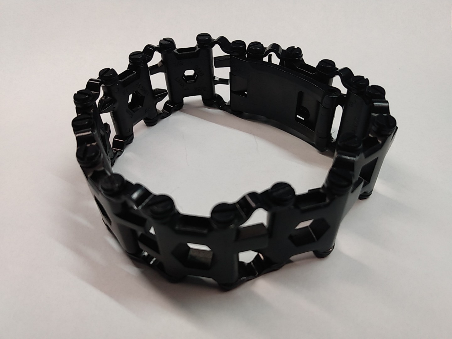 Leatherman Tread STYLE Stainless Steel Multitool Bracelet Black