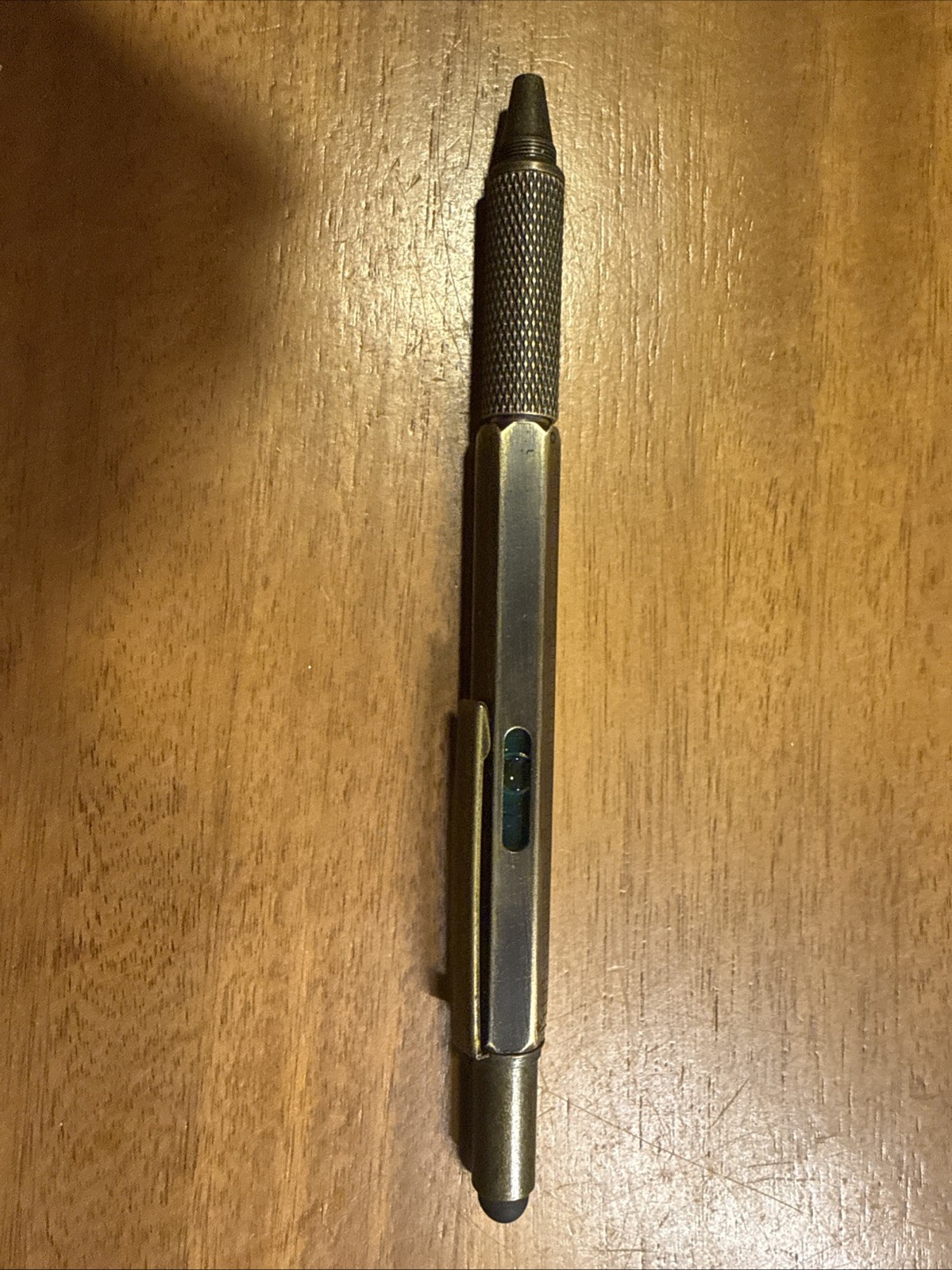 Gentlemen’s Hardware Tooling Pen Multi-Purpose Tool Brass Pen Screwdriver