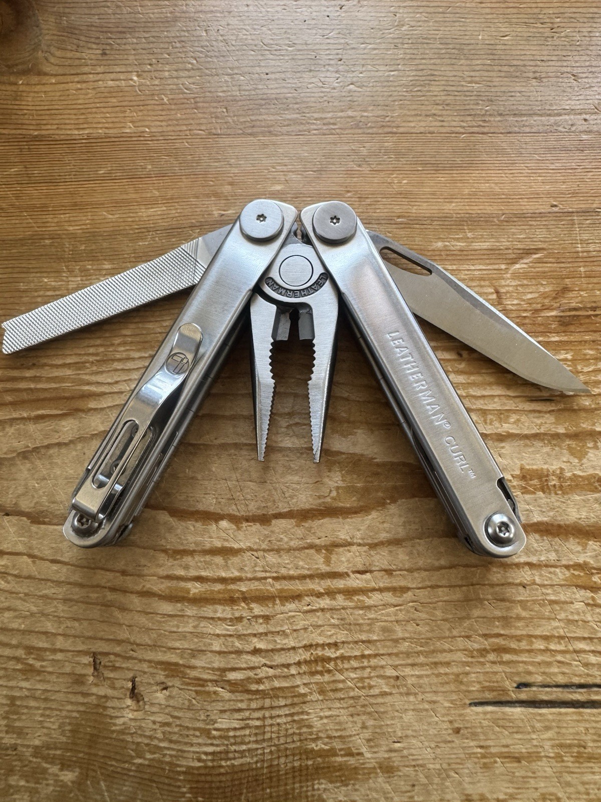 Custom Leatherman Curl Stainless Steel Multi-Tool