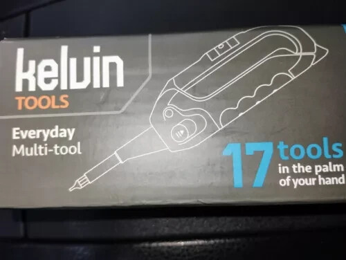 Kelvin Tools The Everyday Multi-Tool with Flashlight 17 Tools in One BRAND NEW