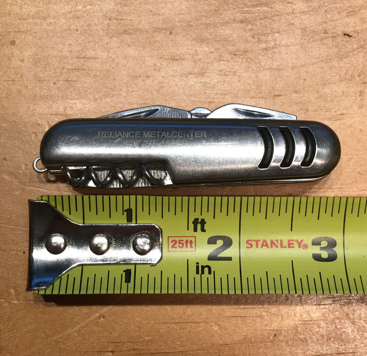 MYRON MULTI TOOL UTILITY FOLDING KNIFE RELIANCE METAL CENTER