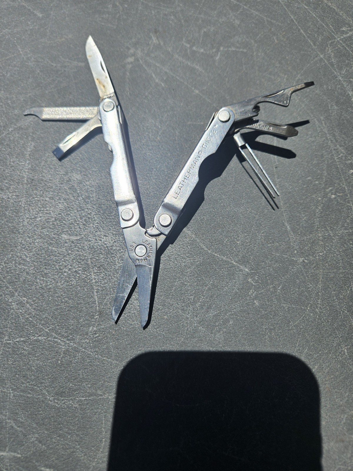 Leatherman Micra Multi-Tool Knife, Scissors- Stainless Steel