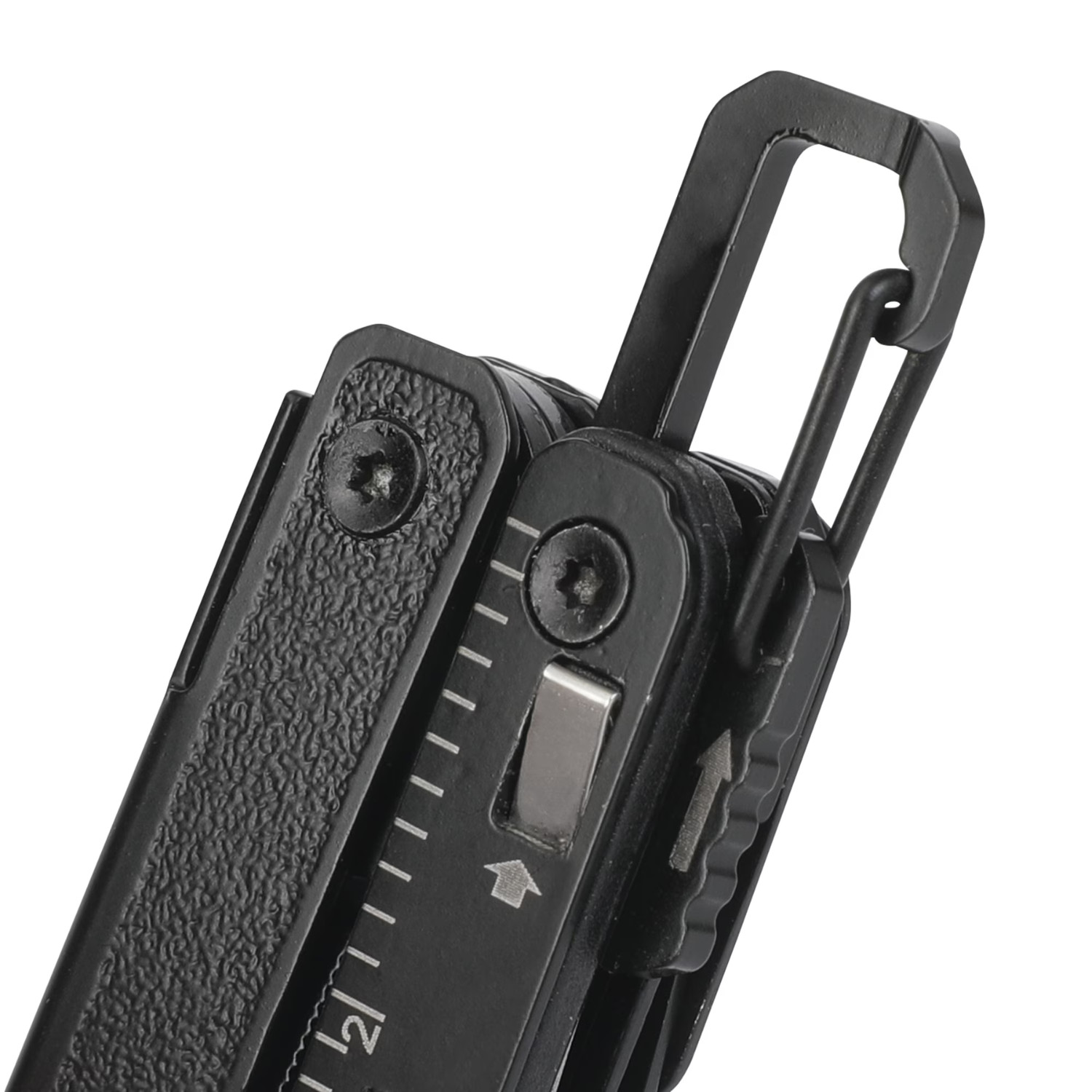 Swiss Tech Uberall 11-in-1 Folding Mini Multi Tool w/ Leather Sheath