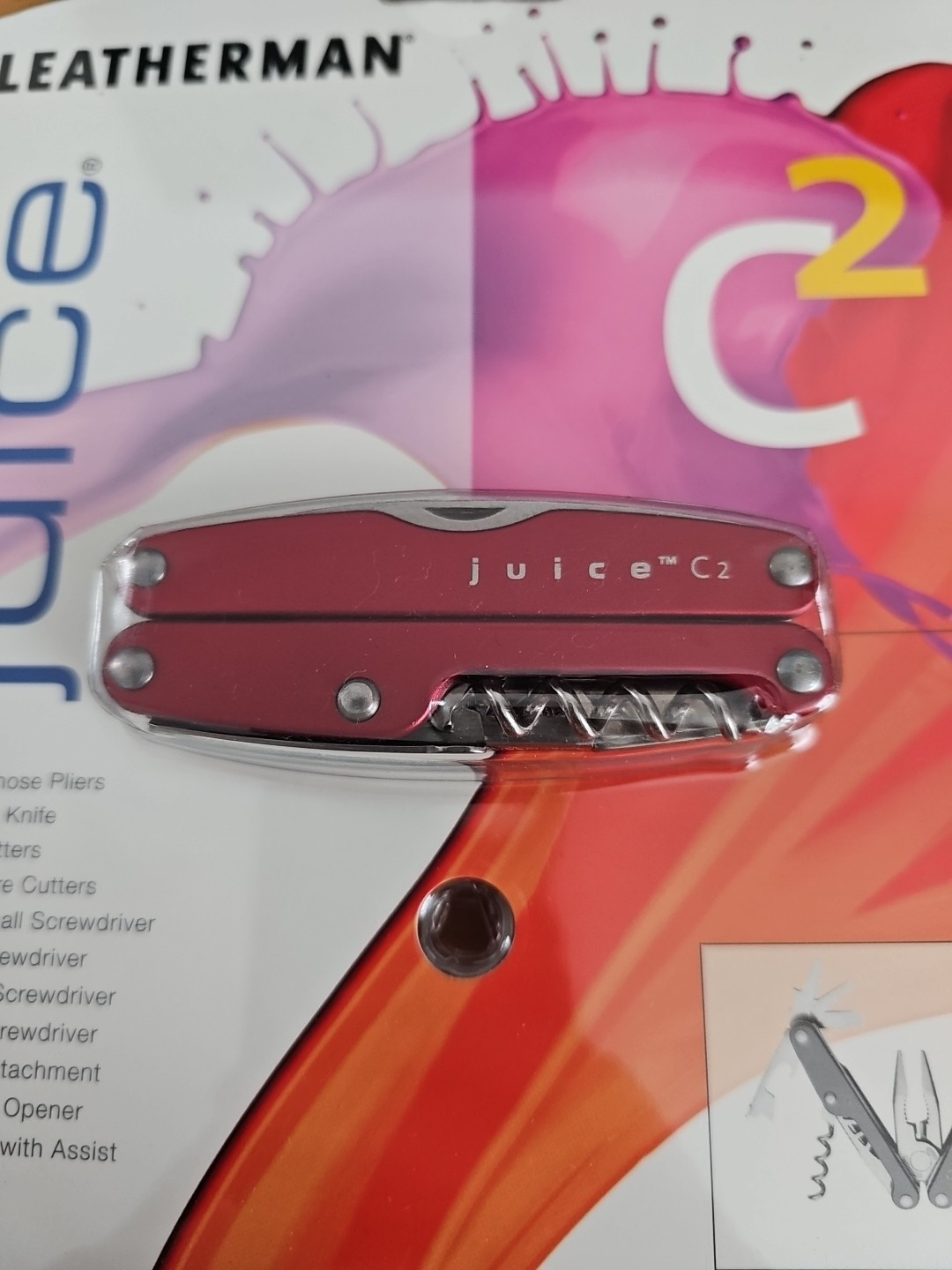 Leatherman Juice C2 Red Multi Tool