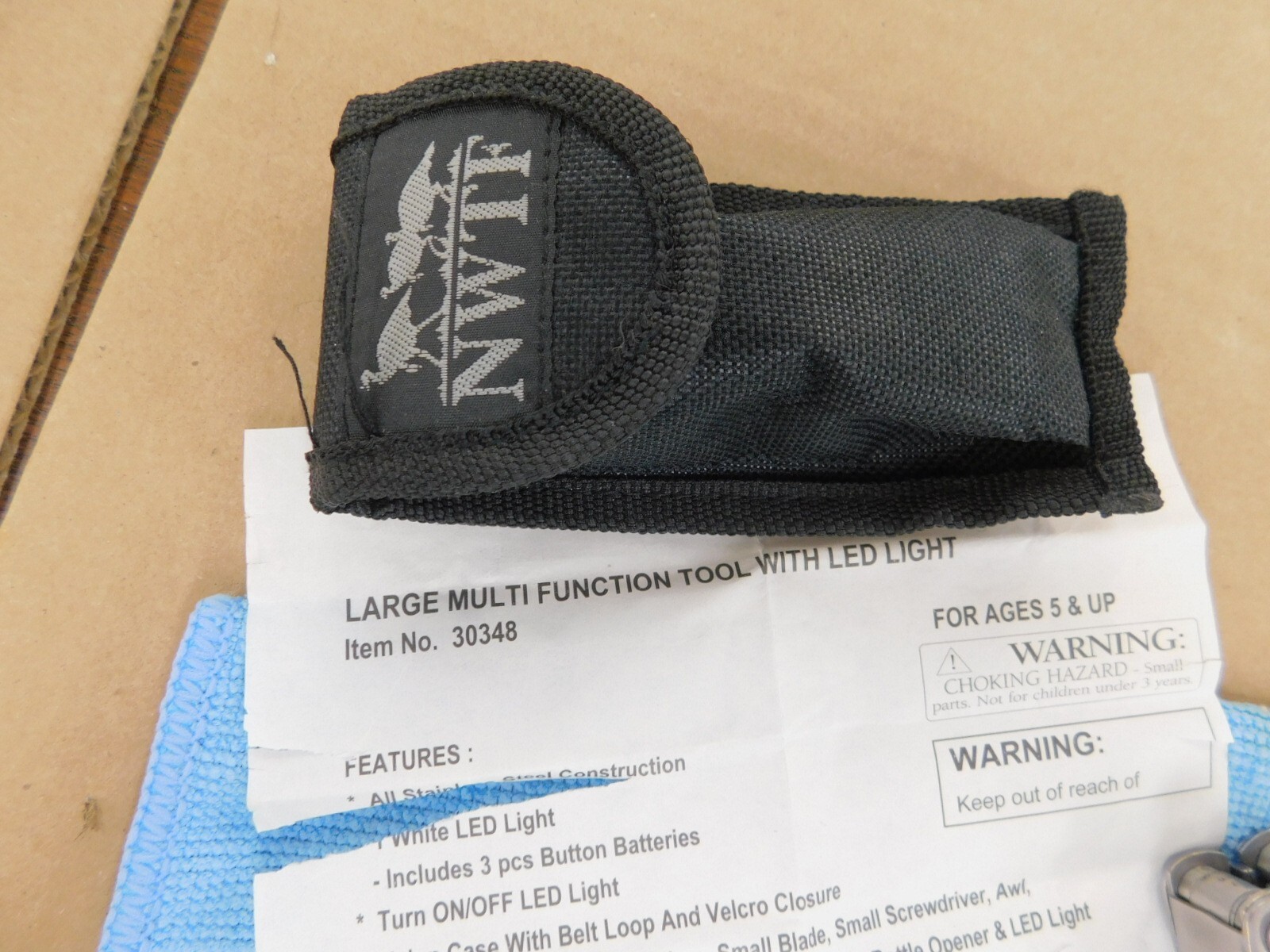 NWTF Multi Tool with LED Light