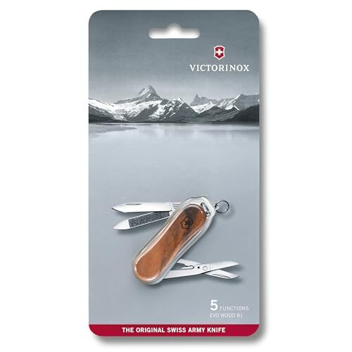 VICTORINOX 0.6421.63 Executive Wood 81 Swiss Army Knife Multi-functional Knife