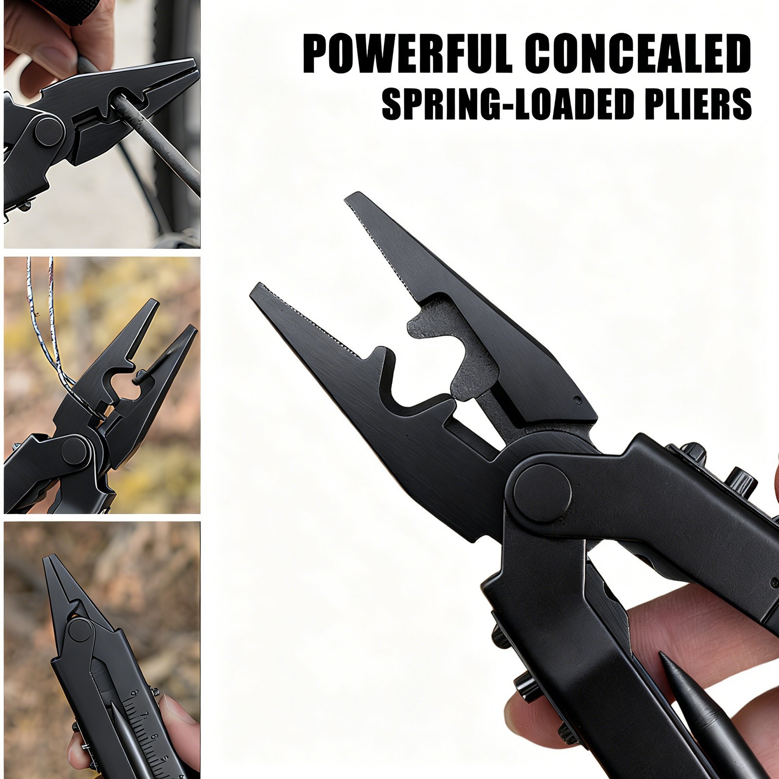 Stainless Steel Multi Tool Pliers, portable camping tool pliers, Gifts for Men